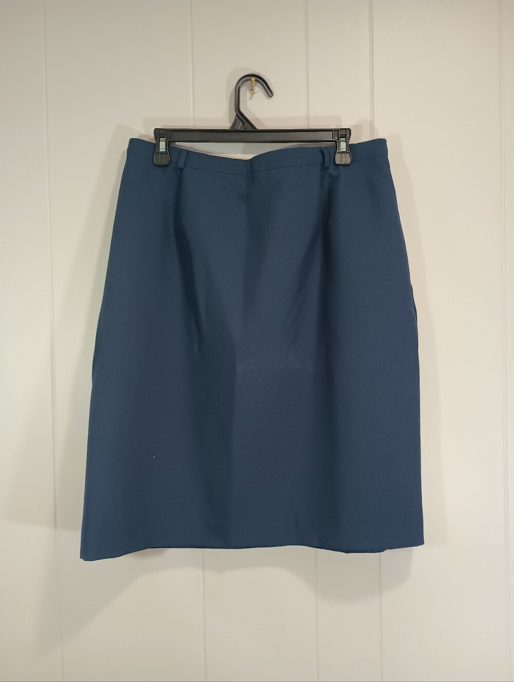 Liz Baker Deep Navy Pencil Skirt